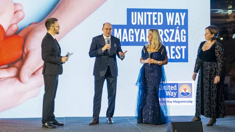 Babos János, a PS ügyvezető igazgatója la United Way kuratóriumának elnöke